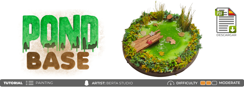 Miniature pond for a diorama | Tutorial